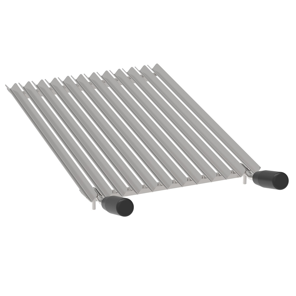Stainless steel grill for 700 range barbecue - 370x435 mm - 4A273110 Eurast