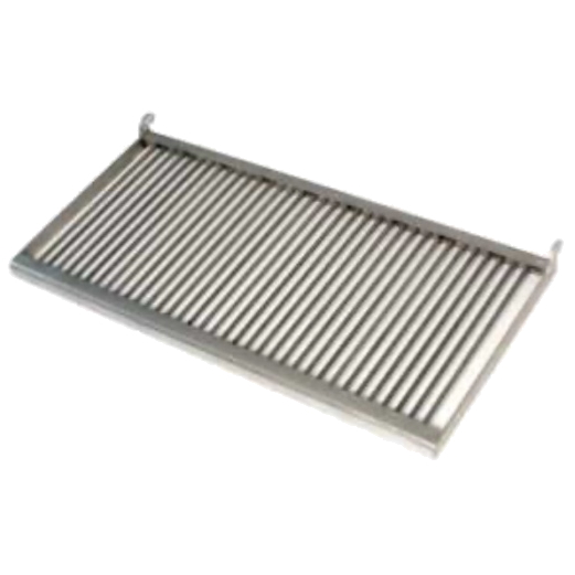Eurast 4A515329 Stainless steel rod grill for barbecues - 760x350 mm