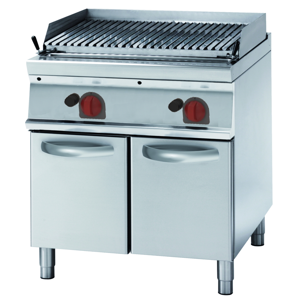 Eurast 47311317 Gas lava barbecue on support - 800x700x900 mm - 16 Kw