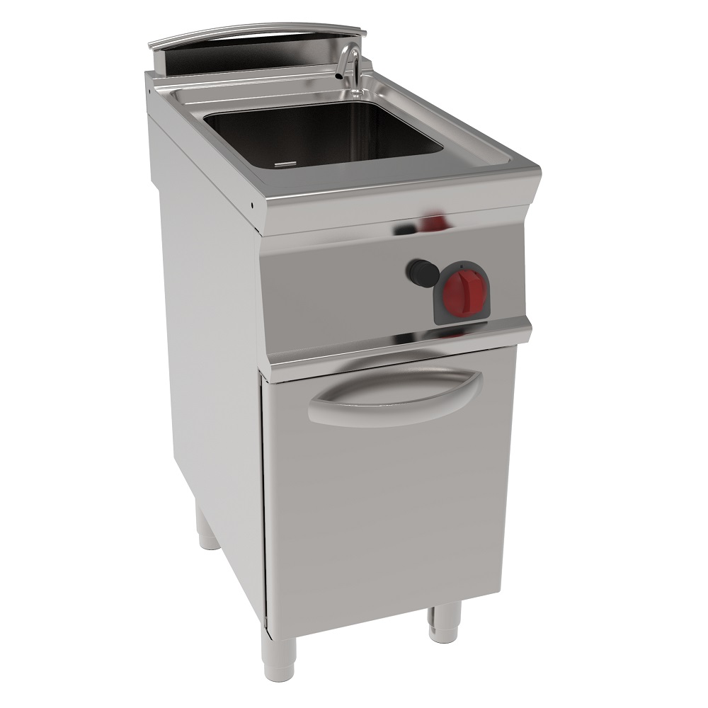Gas pasta cooker 24 liters 1 door - 400x700x900 mm - 10 Kw - 39650317 Eurast