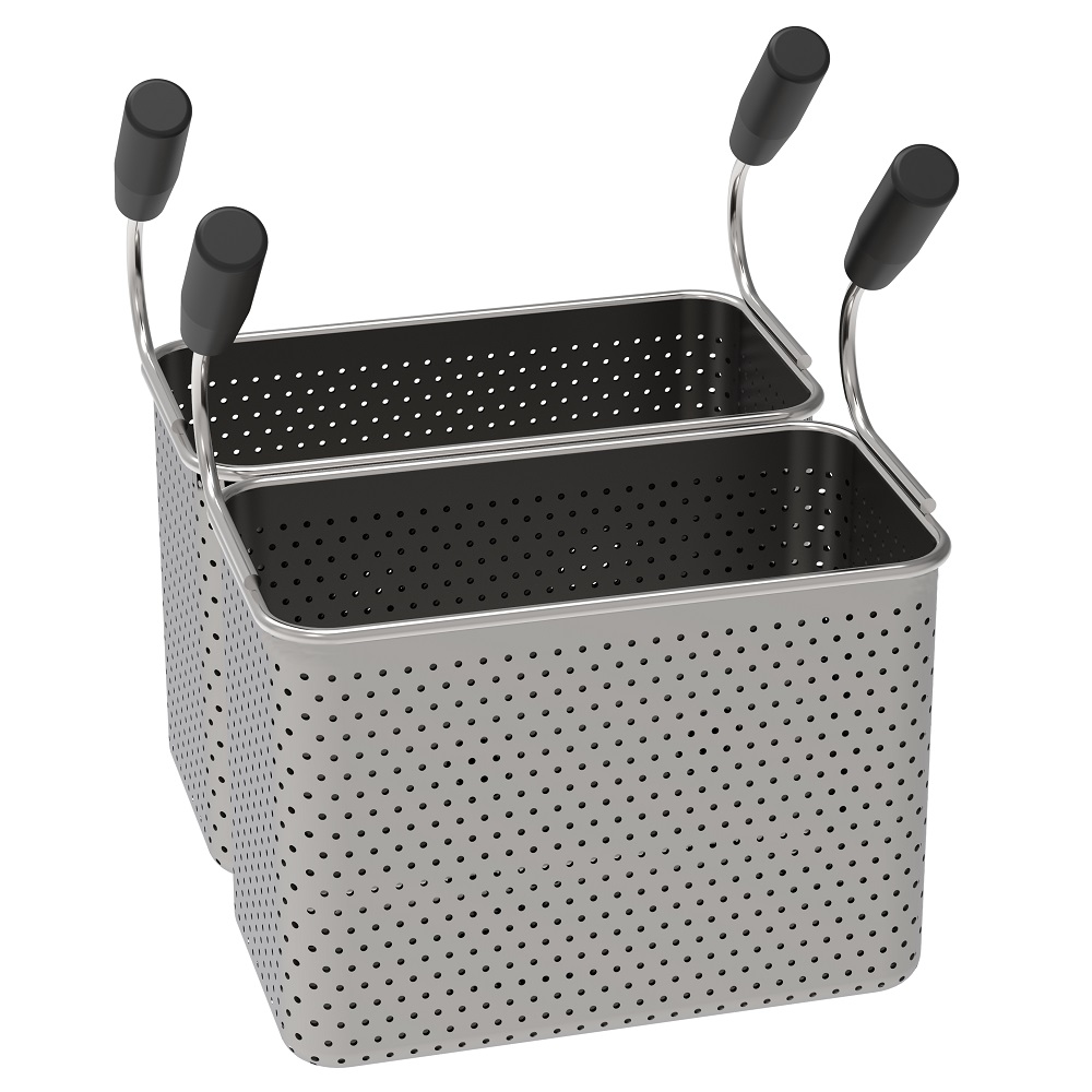 Basket pasta cooker pak 2 gn 1/3 - 290x160x200 mm - 4A026021 Eurast