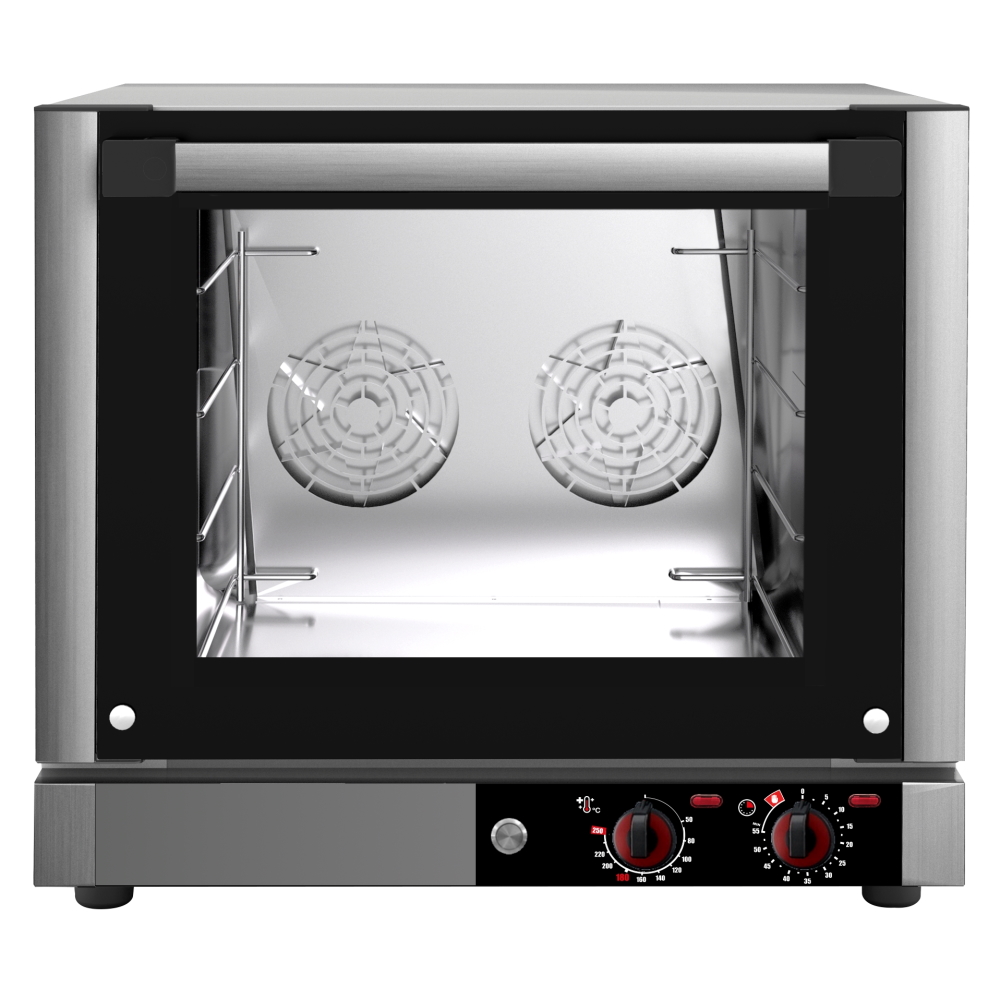 Eurast 41325017 Electric convection oven dir. 4 gn 2/3 or trays 430x340 - 590x675x540 mm - 3,1 KW 23