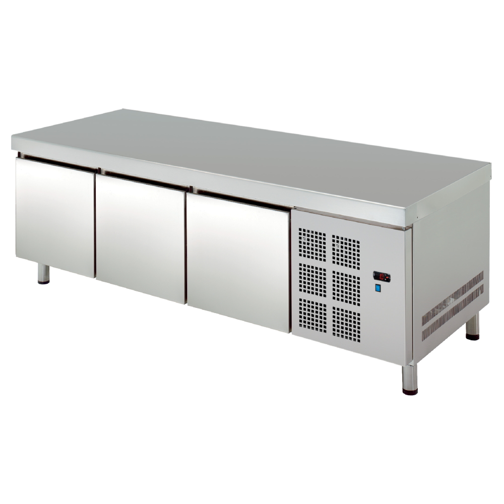 Cold reserve with drawers 3 large - 1800x700x600 mm - 220 W 230/1V - 76489509 Eurast