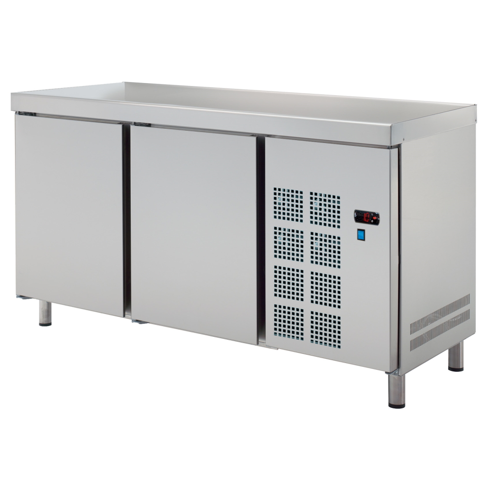 Eurast 7C258950 Central cold table gn 1/1 2 doors - 1345x700x850 mm - 400 W 230/1V