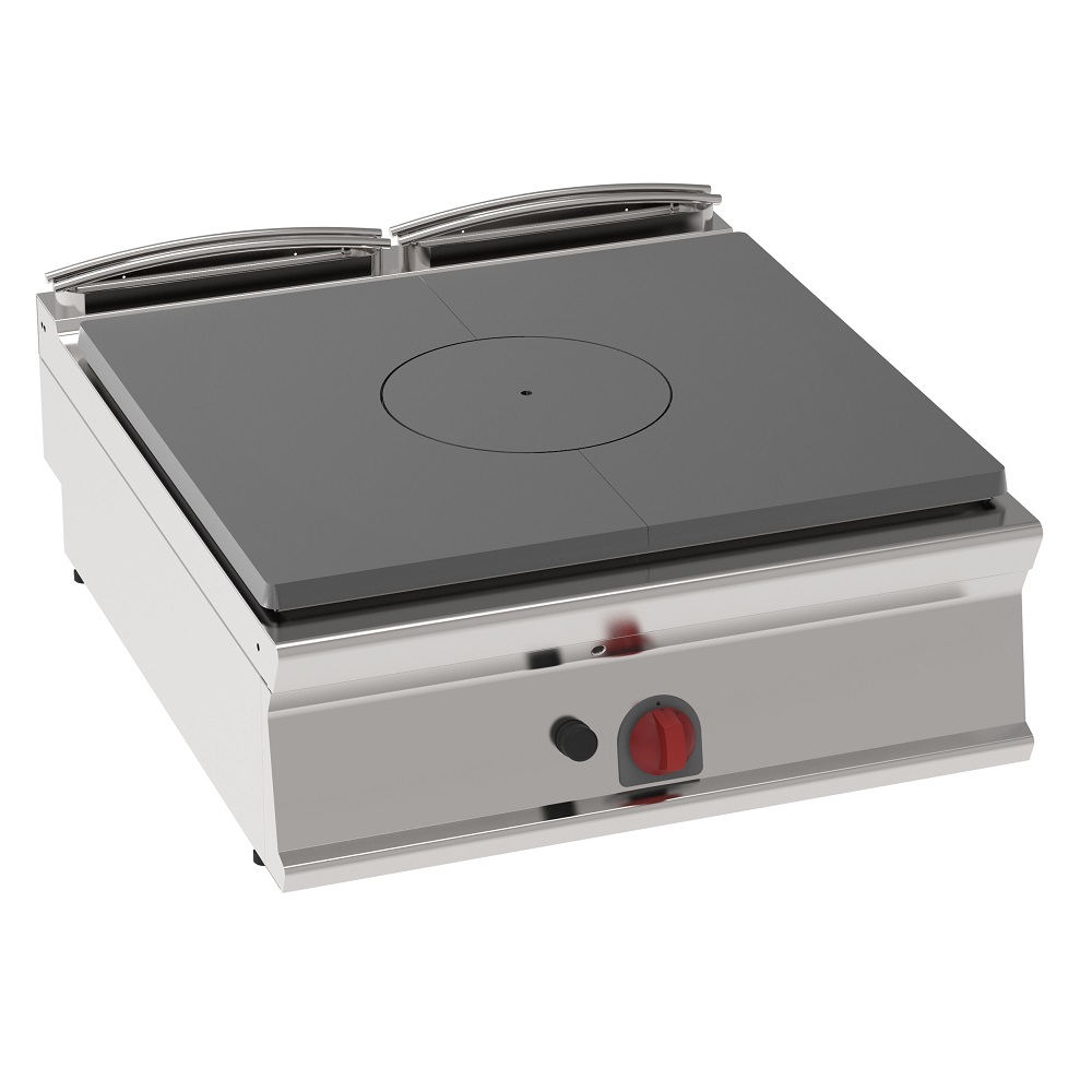 Gas solid top 1 burner table top - 800x900x280 mm - 11 Kw - 48600313 Eurast