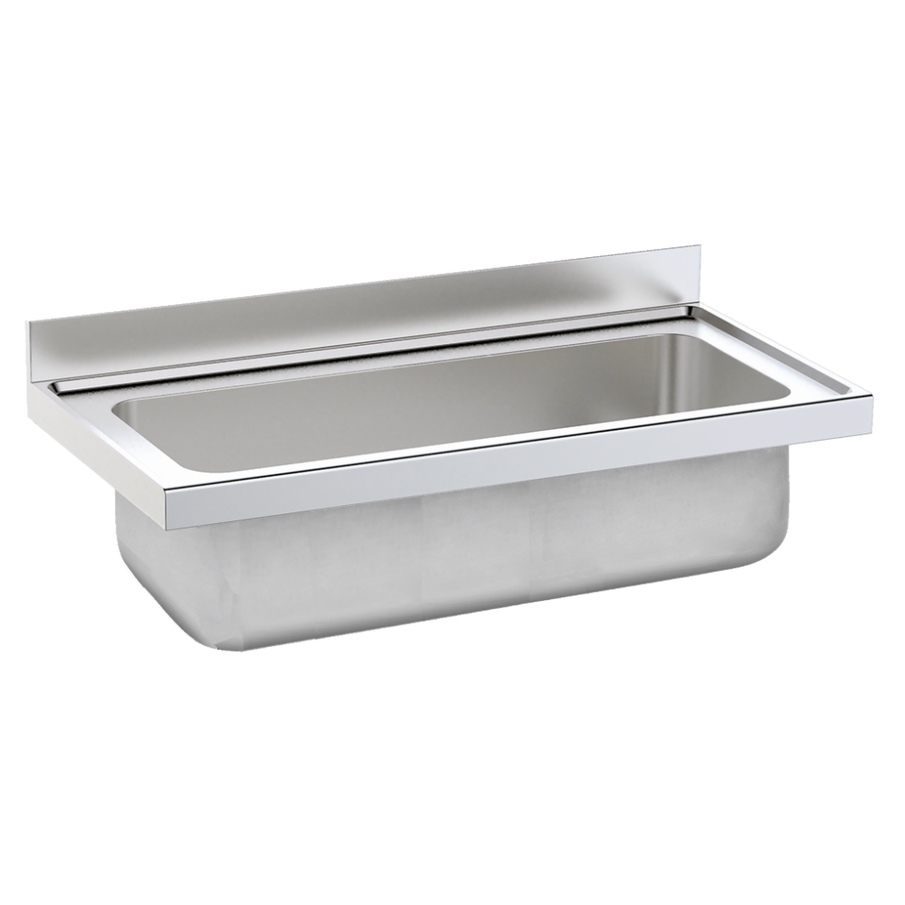 Eurast 24100568 Unsupported sink 1 bowl 860x500x380 - 1000x700x380 mm