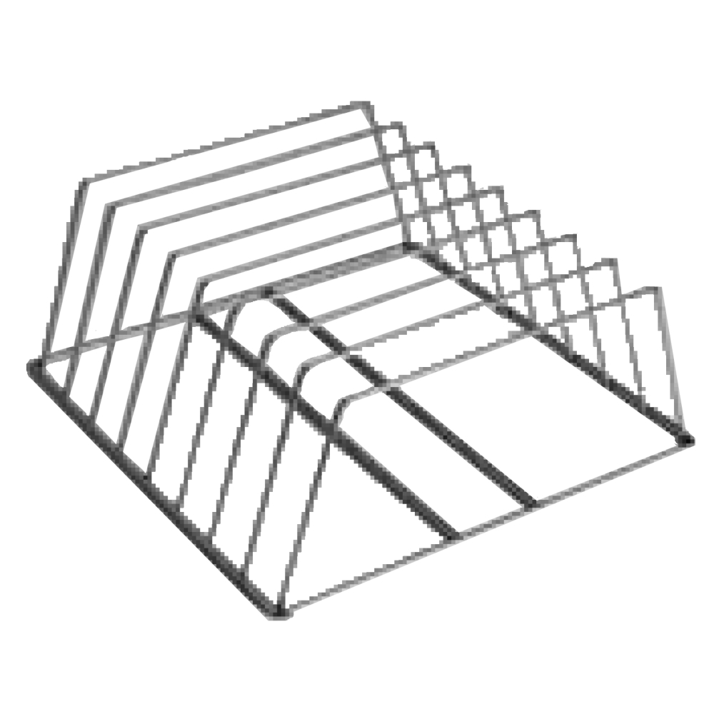 Inner basket support for 8 trays in o gn - 906642 Eurast