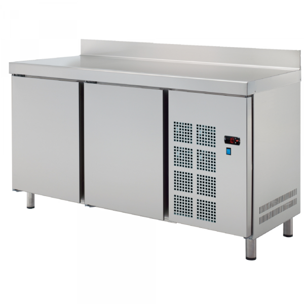 Pastry cold table stainless steel countertop. 2 doors. - 1480x800x850 mm - 220 W 230/1V - 71342170 E