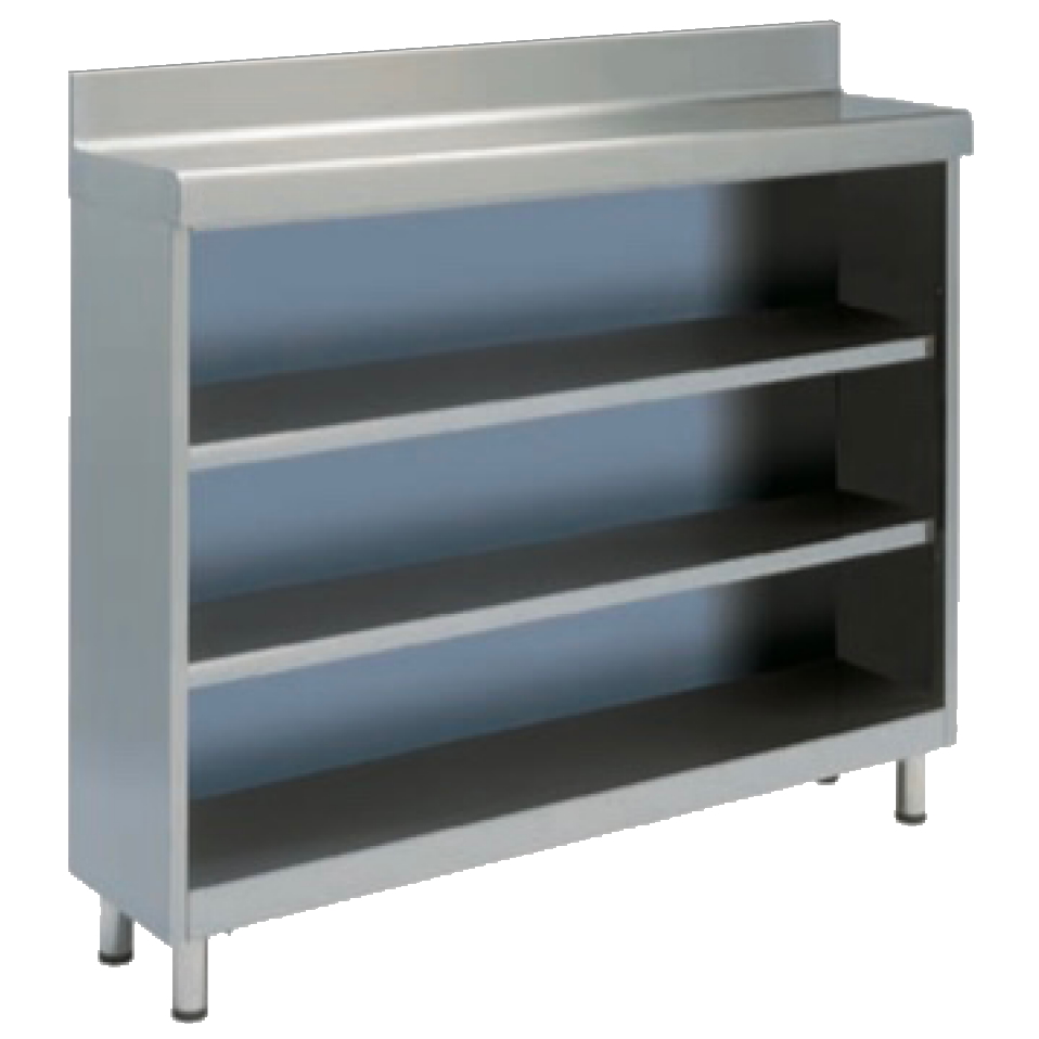 Mueble de estantes tras barra 3 estantes 1000x350x1050 mm