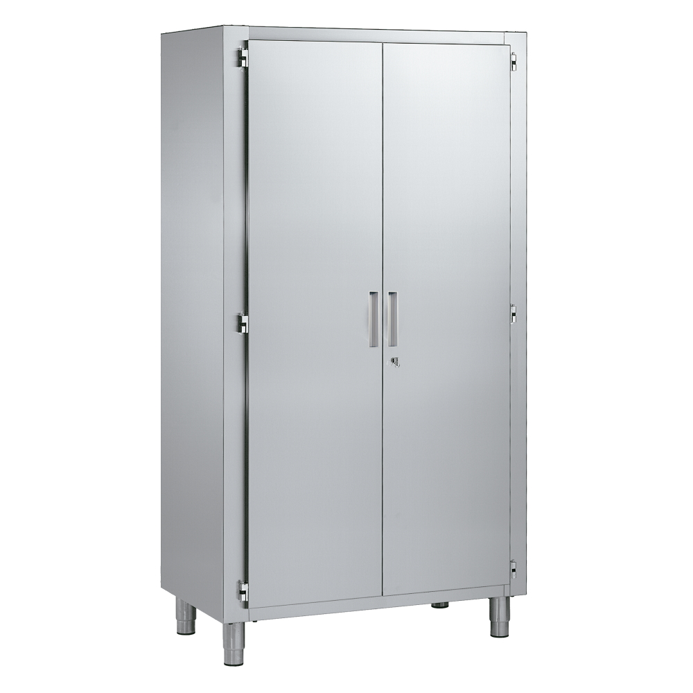Eurast 16000420 Stainless steel cabinet 2 doors 4 shelves - 1000x600x1900 mm