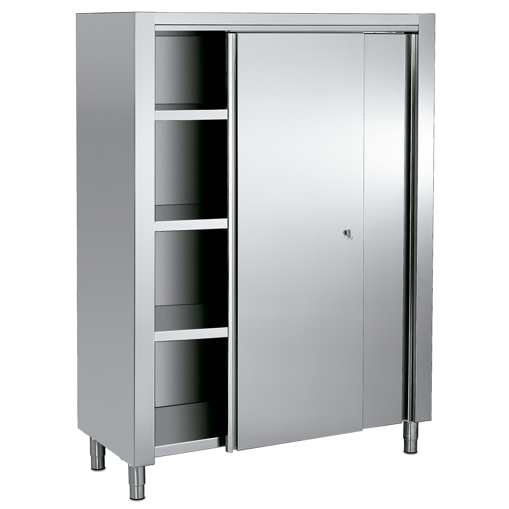 Eurast 11000420 Stainless steel cabinet 2 doors 4 shelves - 1200x600x1900 mm