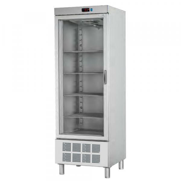 Refrigerated cabinet 1 glass door 560x542 - 700x720x2070 mm - 190 W 230/1V - 72020609 Eurast