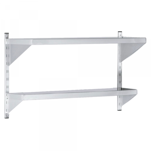 Adjustable wall shelf 2 shelves (1 prof.400, 1 prof.250) - 1000x400x600 mm - 31024200 Eurast