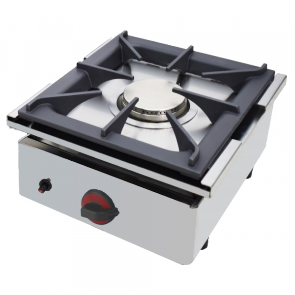 Gas boiling 1 burner table top - 400x450x240 mm - 5,8 Kw - 44116C04 Eurast