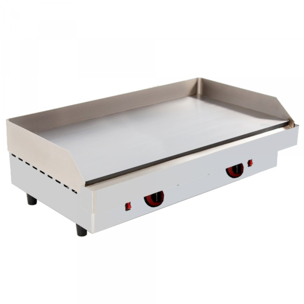 Electric iron hot plate 10 mm smooth table top - 805x450x280 mm - 6 Kw 230/1V - 4434REP0 Eurast