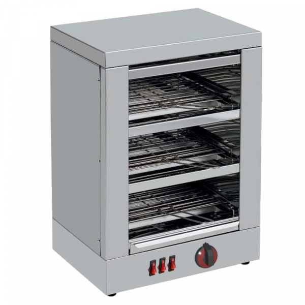 Electric toaster 3 shelves de 245 x 200 - 360x260x500 mm - 2,4 Kw 230/1V - 4303T3ET Eurast
