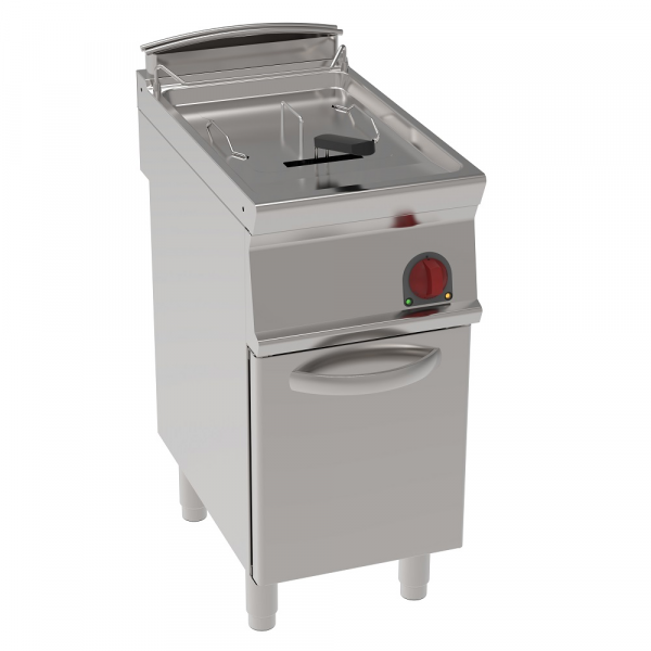 Electric fryer 20 liters on support - 400x700x900 mm - 16,5 Kw 400/3V - 39750617 Eurast