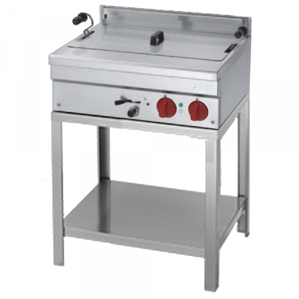 Electric pastry fryer 20 liters on stand - 700x580x900 mm - 9 KW 400/3V - 394181E5 Eurast