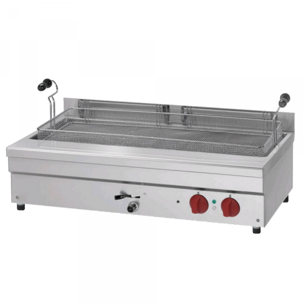 Electric pastry fryer 35 liters on stand - 1050x580x900 mm - 10 KW 400/3V - 393172E5 Eurast