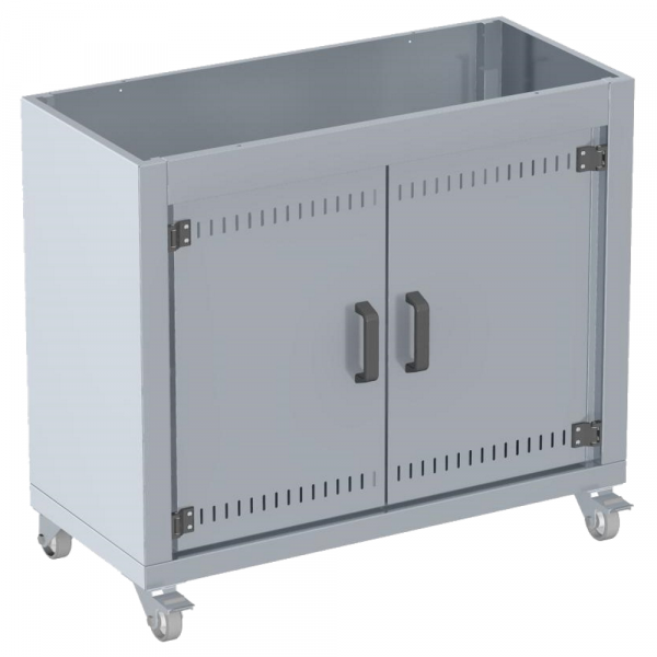 Base cabinet serie s 1 shelf, door and wheels - 800x450x890 mm - 53A315N0 Eurast