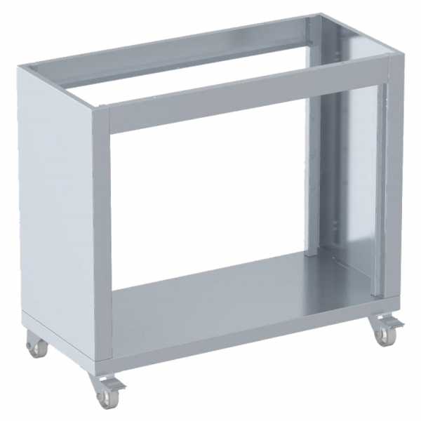 Support table 1 shelf and wheels - 800x450x890 mm - 535315N0 Eurast