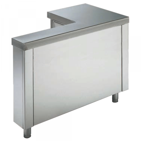 Mueble caja self-service izquierdo con 1 cajón 1200x700x850 mm